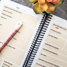 Load image into Gallery viewer, BEGIN WITHIN ECO-FRIENDLY WELLNESS JOURNAL (SPIRAL BOUND EDITION) - WHITE