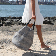 Load image into Gallery viewer, Dobi Shoulder Tote - Blue