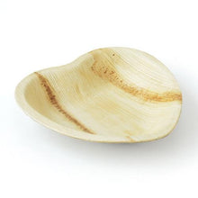 Load image into Gallery viewer, Heart Palm Leaf Plates (Set of 10/50/100) -  FREE US Shipping