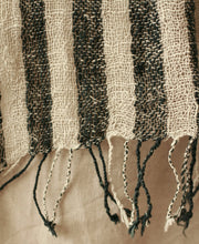 Load image into Gallery viewer, Fatima Hand-loomed Raw Cotton Scarf
