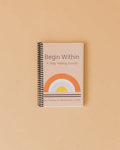 BEGIN WITHIN ECO-FRIENDLY WELLNESS JOURNAL (SPIRAL BOUND EDITION) - Pink