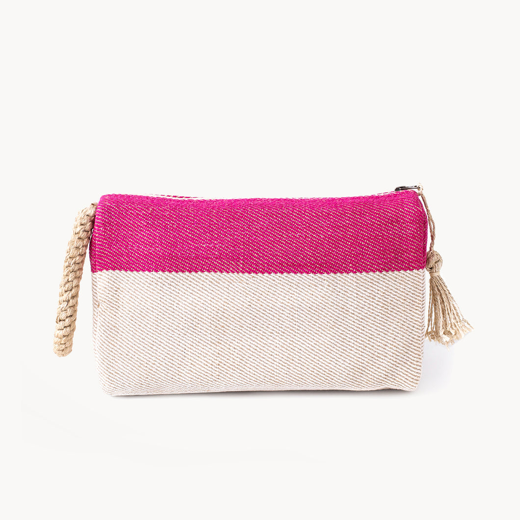 Block A Clutch - Pink